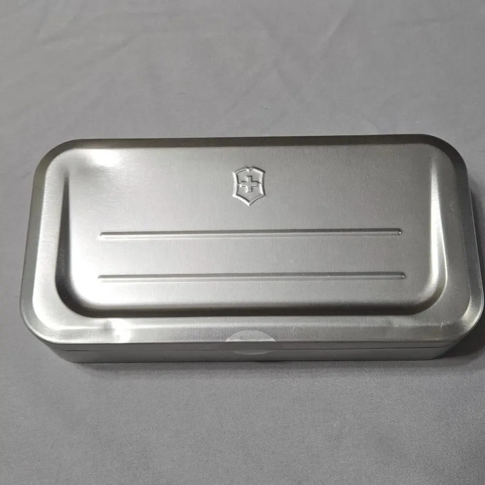 Victorinox SWISS International Air Lines Business Class Amenity Kit Metal Tin